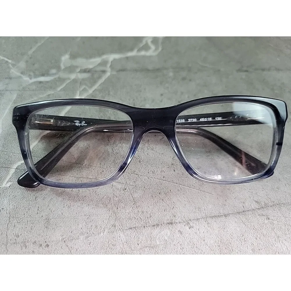 Ray-Ban Eyeglasses Frame RB 1536 3730 48-16-130 Gray Fade‎ Full Rim Frames Only